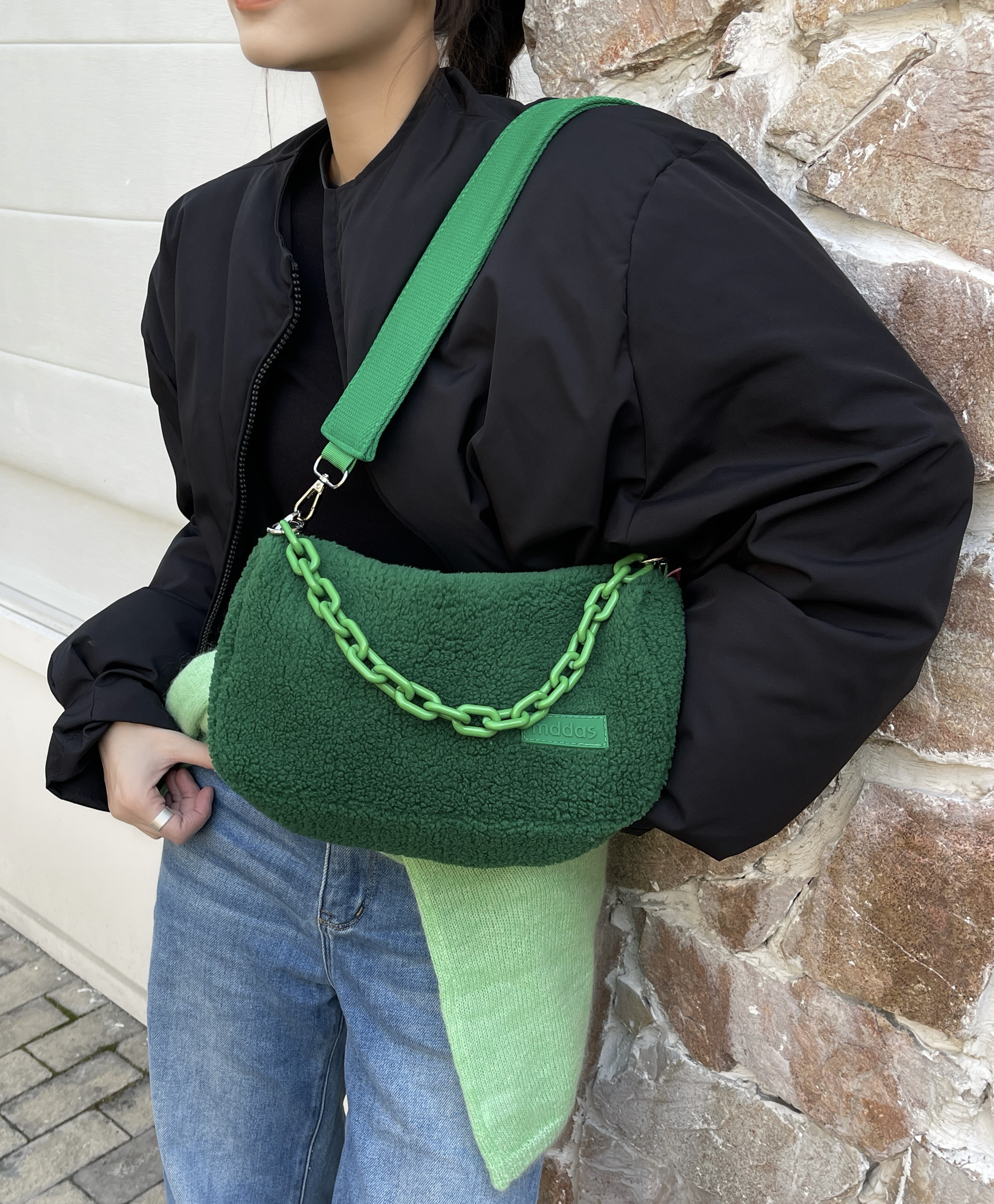 스트랩 여행용 크로스백 보부상 슬링백 핸드폰 해외여행가방 뽀글이 크로스 나일론 미니 백