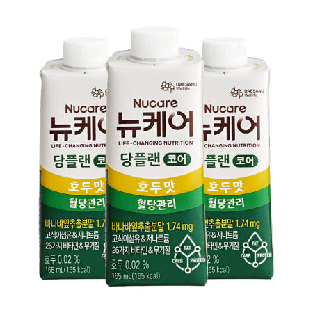 뉴케어 당플랜 코어 호두맛 165ml, 24팩 식사대용 균형영양식