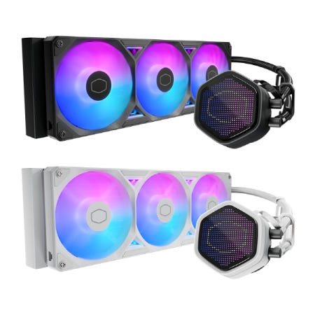 쿨러마스터 쿨러마스터 MASTERLIQUID 360 ATMOS II Pixel LED (블랙)