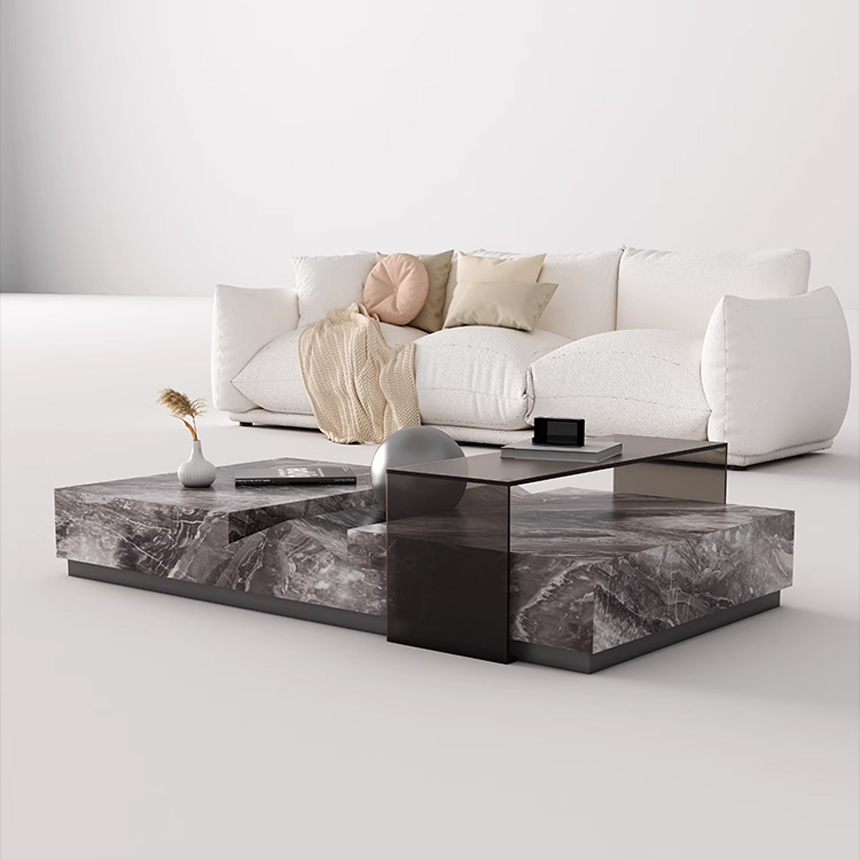 마블 지오드 거실 커피 티 테이블