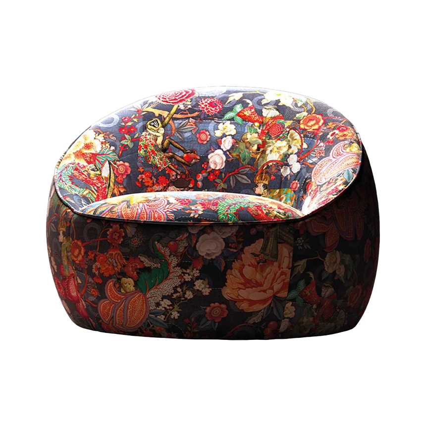 플로럴 판타지 빈백 인테리어 1인용 소파