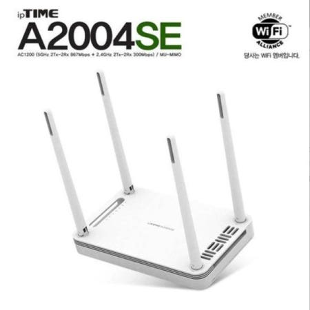 이에프엠네트웍스 아이피타임 .아이피타임 기가비트 유무선 공유기 4포트 A2004SE