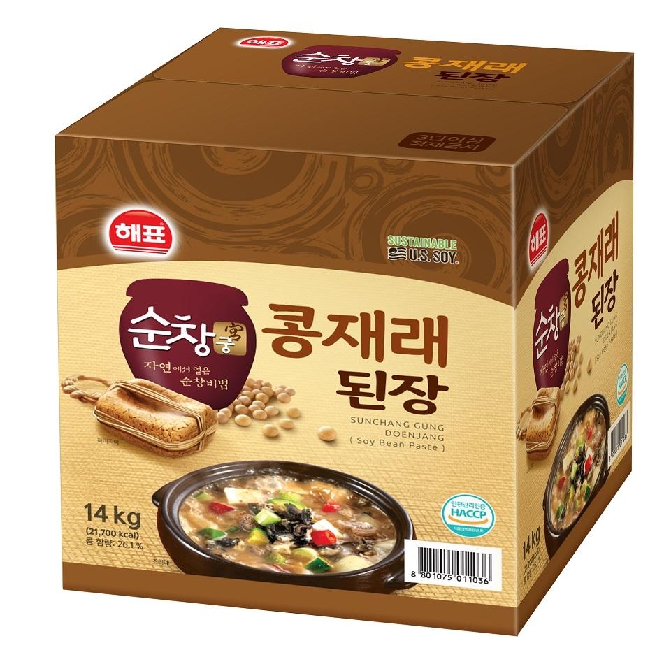 메가마트 사조 해표 순창궁 재래식된장  14kg - 상품 이미지