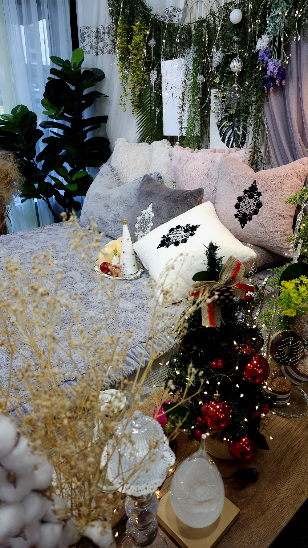 데일리 극세사패드 겨울 극세사침대패드 고정밴드 제작