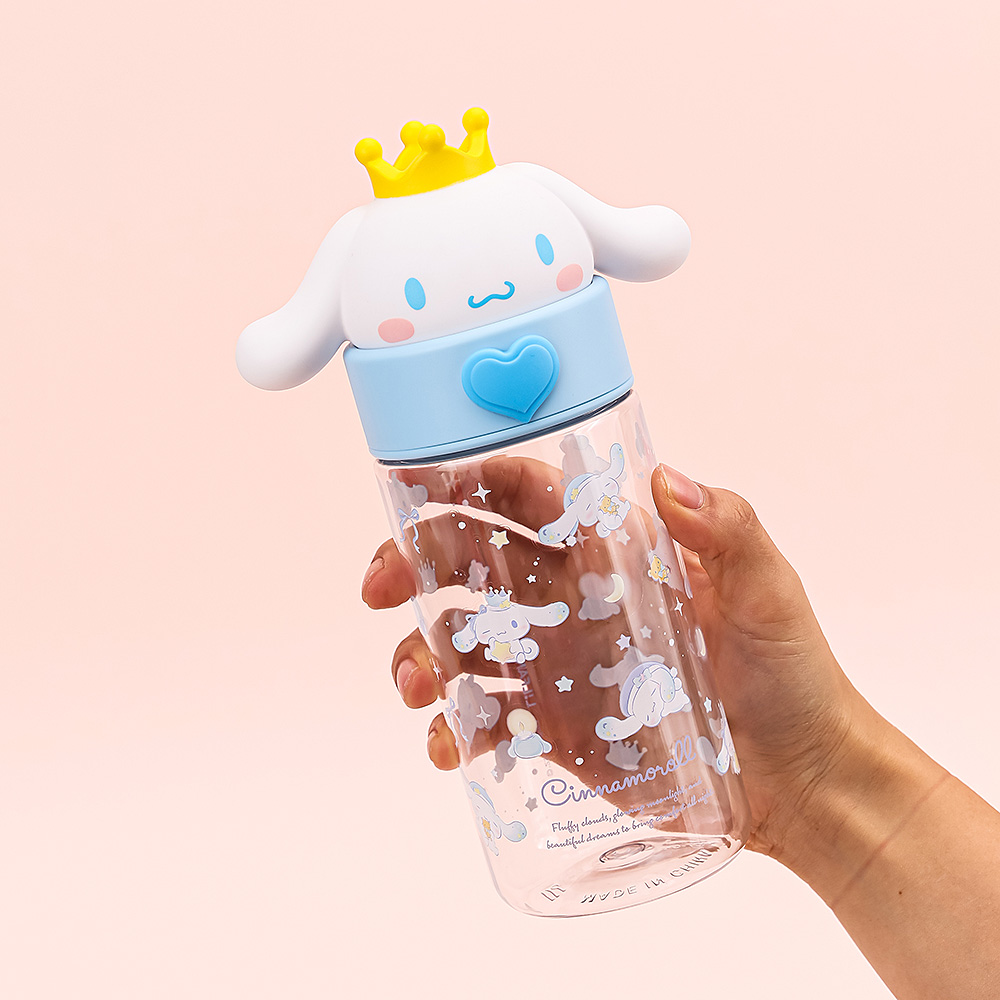 산리오 페이스팝 트라이탄 물통 초등 물병 500ml, 시나모롤 - 상세 이미지 3
