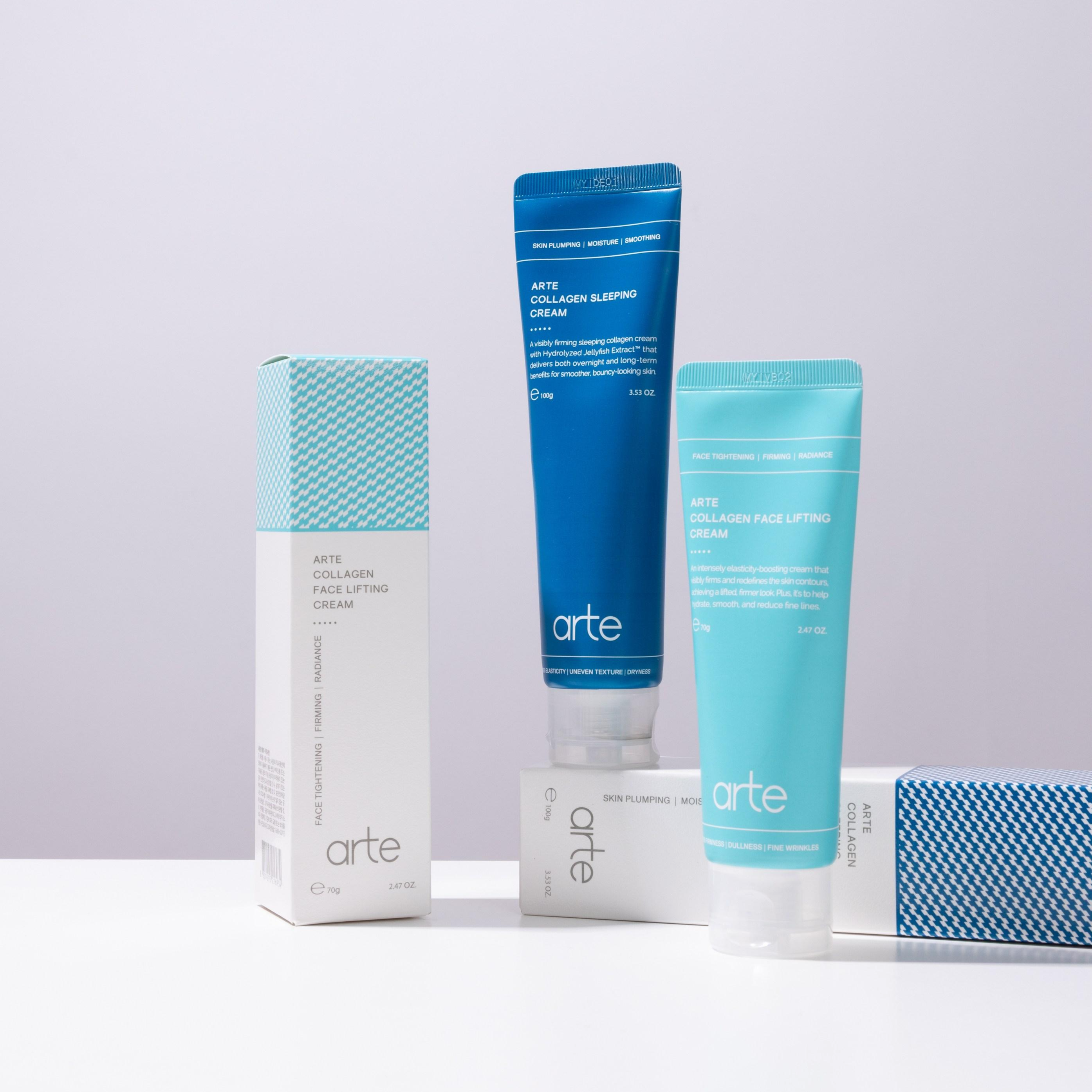 아르떼 콜라겐 페이스 리프팅 크림 70ml 주름개선 탄력 보습 바르는콜라겐 민감피부