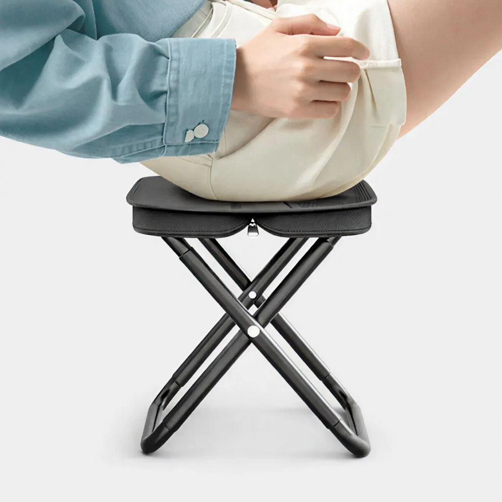 파우치형 휴대용 미니 등산 경량 캠핑 의자 접이식 캠핑의자 - 상세 이미지 5