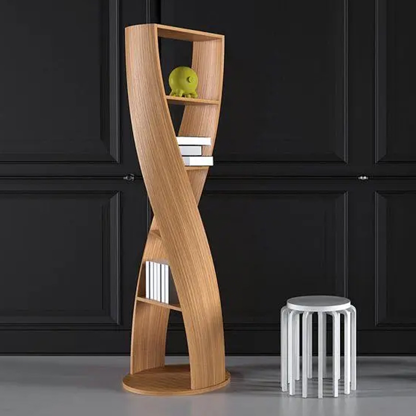베르누아 원목 서재 인테리어 수납장 장식장 책장 Bernois Bookcase M - 상세 이미지 4