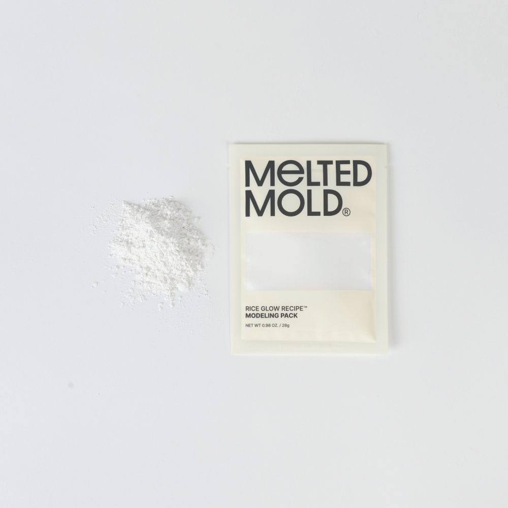 멜티드몰드 라이스 글로우 레시피 모델링팩 (28g x 7개입) + 팩도구 3종 세트 - 상세 이미지 3