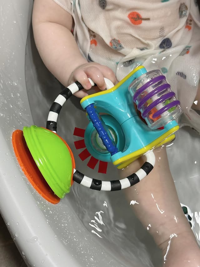 쎄씨 바다 친구 흡착 회전 딸랑이 백일 돌 장난감 신생아 아기 국민 선물 감각 놀이