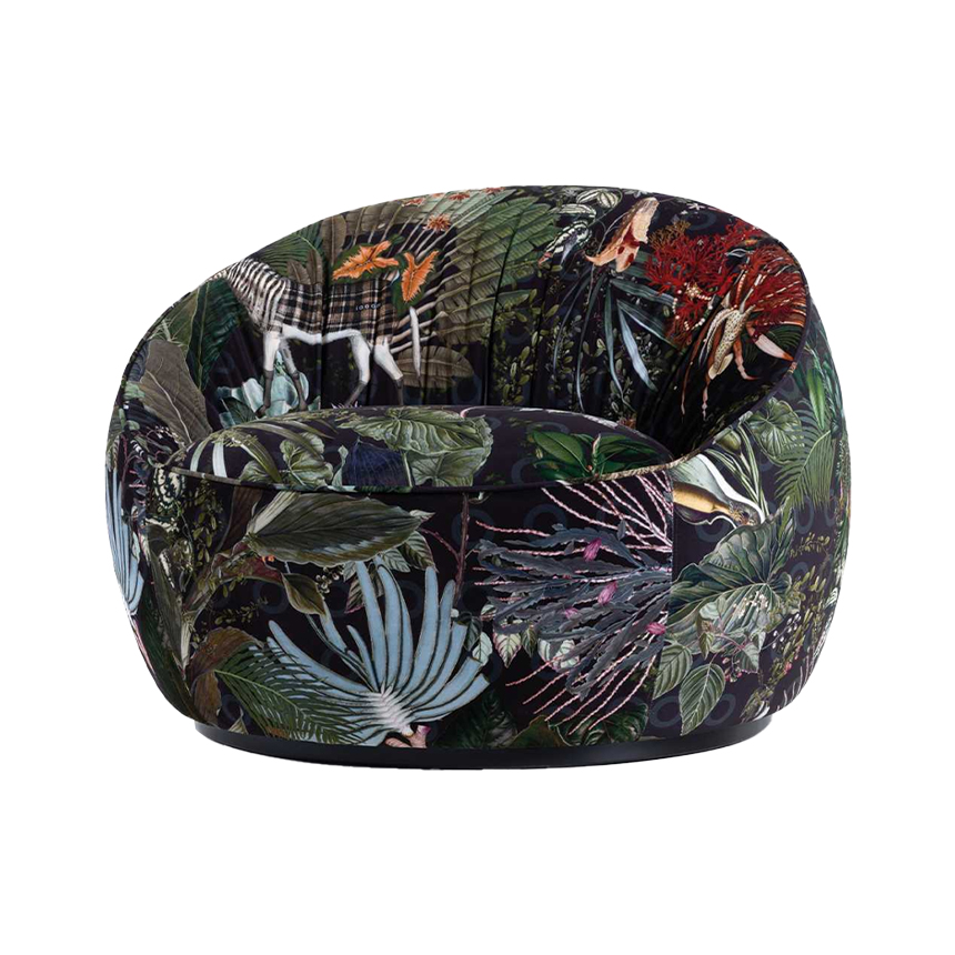 플로럴 판타지 빈백 인테리어 1인용 소파