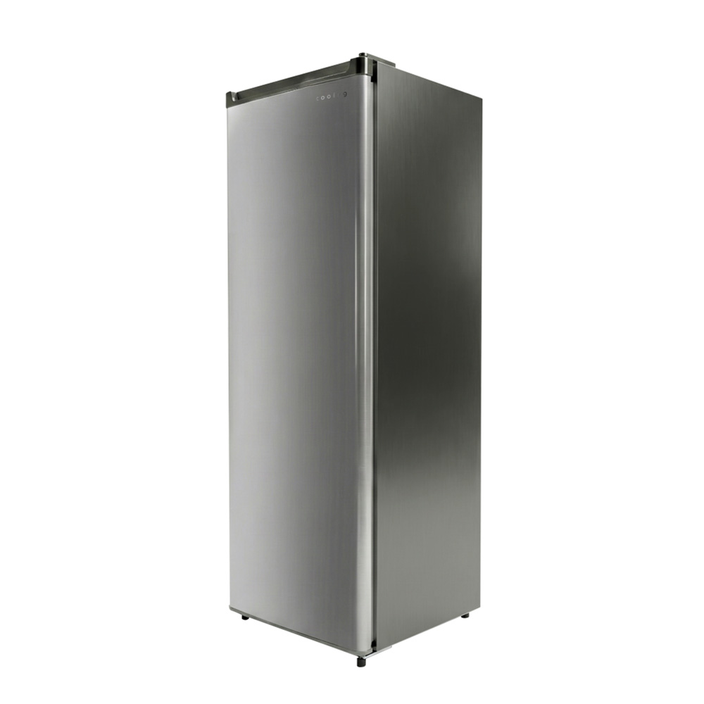 쿠잉 스탠드 냉동고 FR-S18 서랍형 소형 미니 가정용 원룸 음쓰 실버