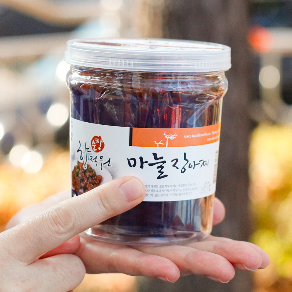 고추장깐마늘장아찌 순창 향적원 마늘절임 반찬 500g - 상세 이미지 2