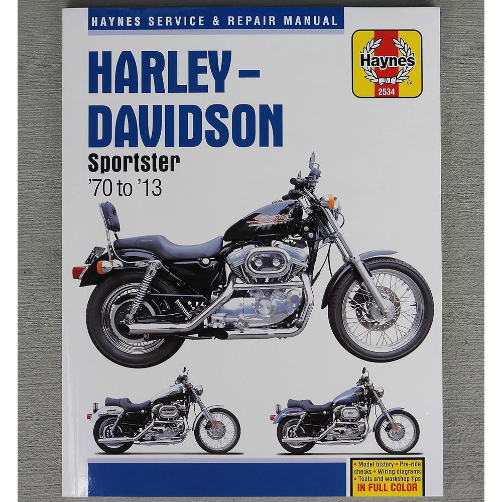 1970-2013 할리 데이비슨 스포츠스터 XL 883 2534 HAYNES 1200 매뉴얼 - 상품 이미지