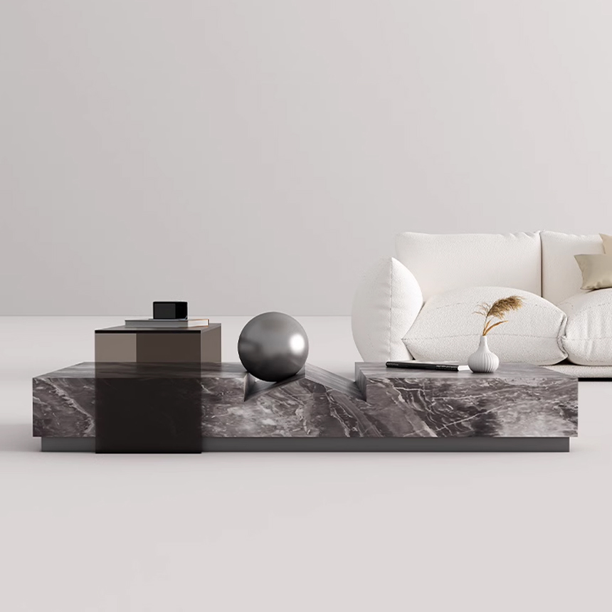 마블 지오드 거실 커피 티 테이블