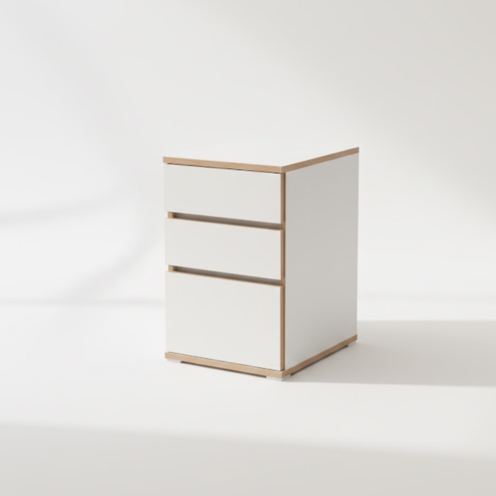 책상 서랍장 책상 서랍 선반 데스크 프린터기 받침대 3단