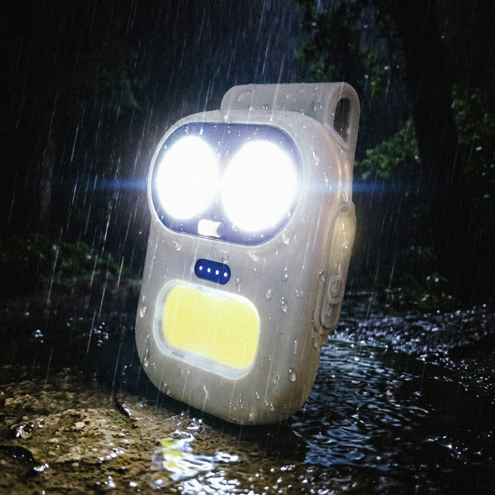 몬스터파워 프리 헤드랜턴 모션센서 해루질 등산 낚시 충전식 LED 미니 휴대용 초경량 - 상세 이미지 4