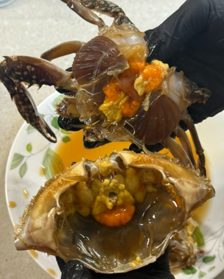 꿀배네 짜지않은 간장게장 알배기 연평도 암꽃게 국내산 꽃게장 1kg 양념게장 이미지 3