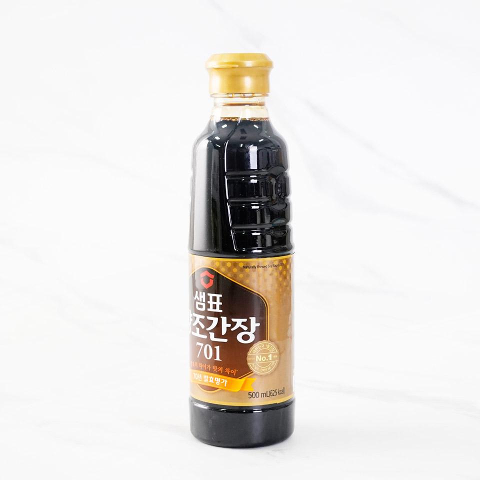 메가마트 샘표 양조간장701 500ml - 상세 이미지 2