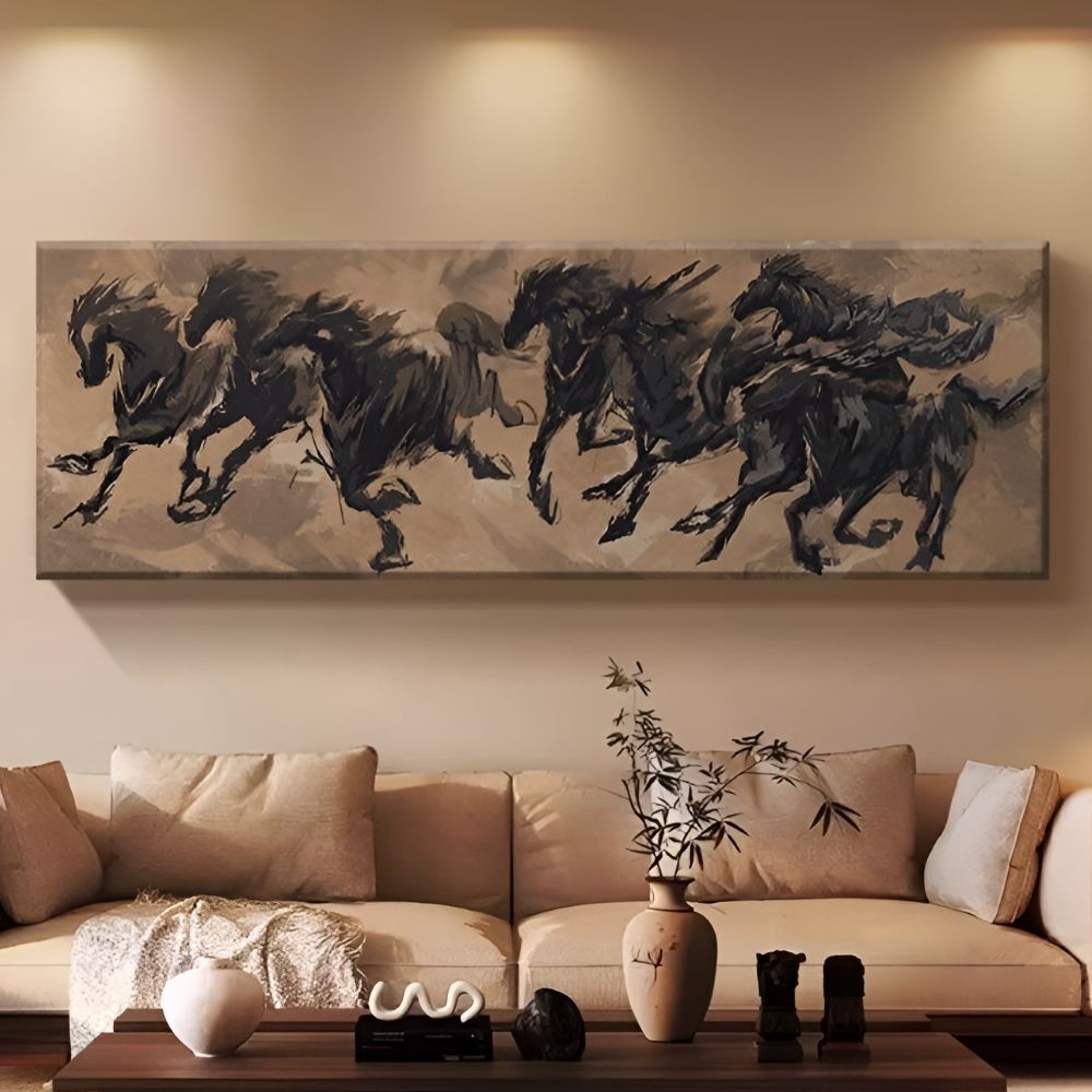 인테리어 액자 말그림 팔마도 돈들어오는 풍수 그림 거실 사무실 개업선물 - 상품 이미지