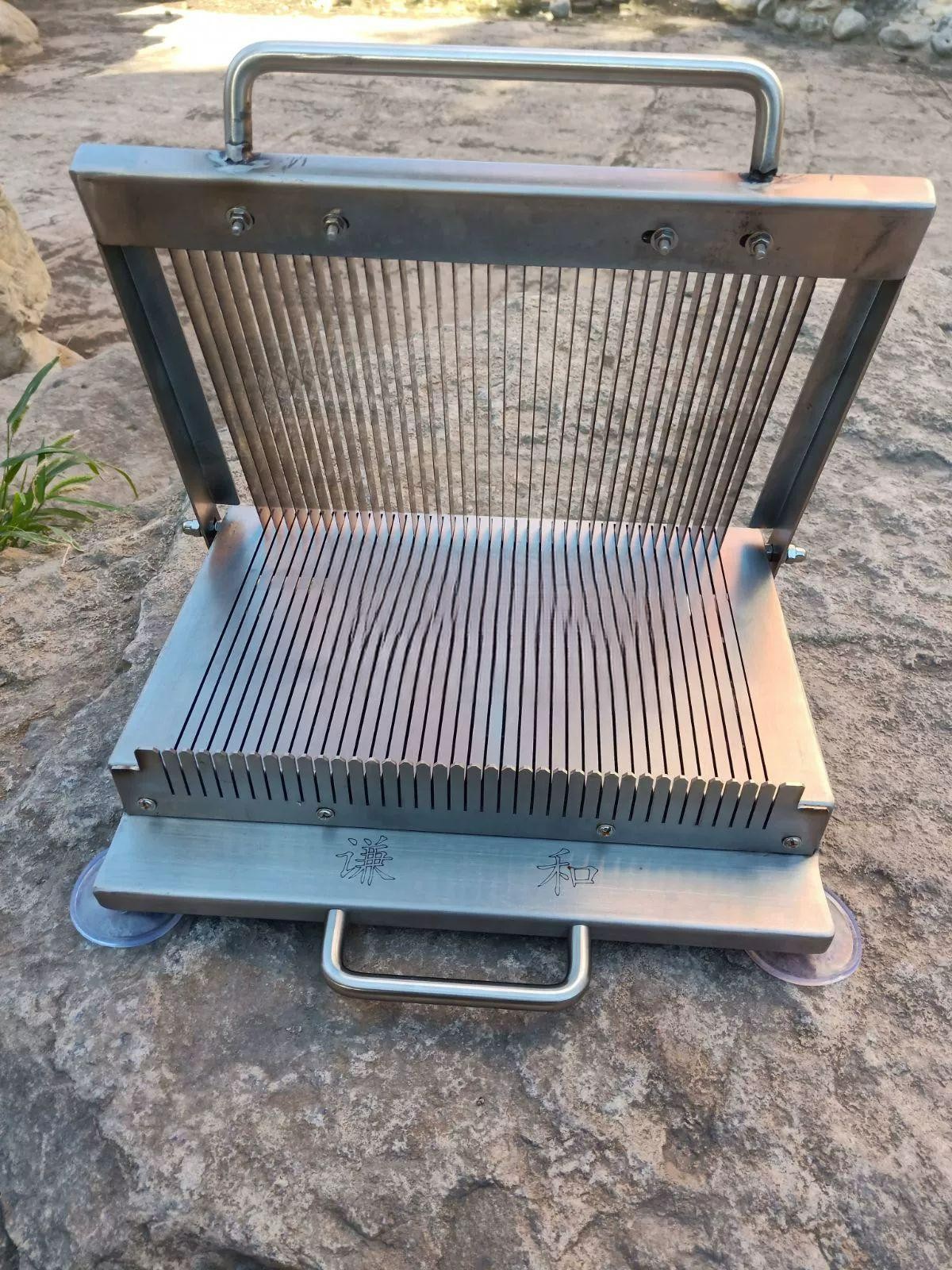 김밥써는기계 절단기 햄 소시지 두부 슬라이서 수동 김밥집 분식집 45 11mm 두꺼워진