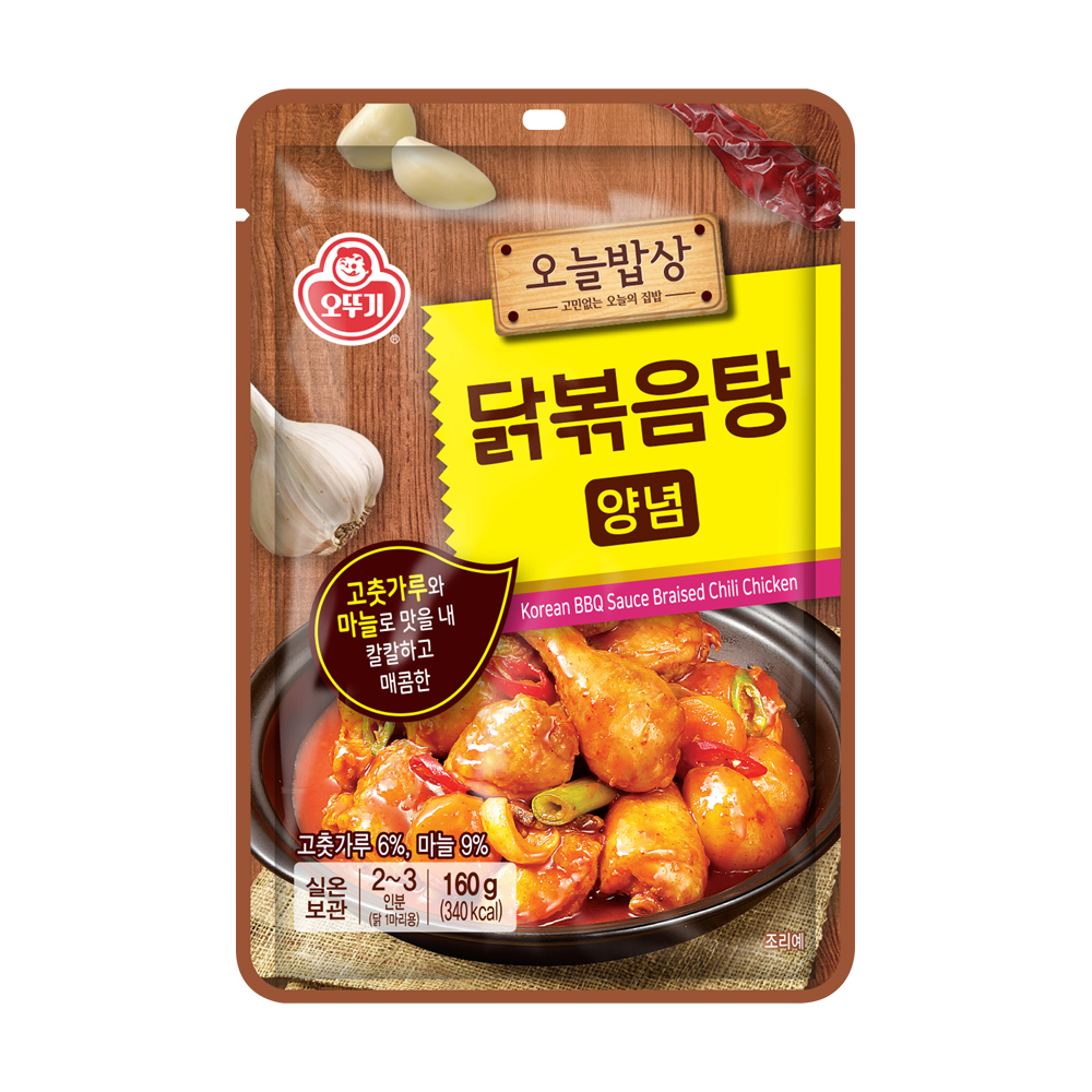 오뚜기 오늘밥상 닭볶음탕 양념 160g - 상품 이미지
