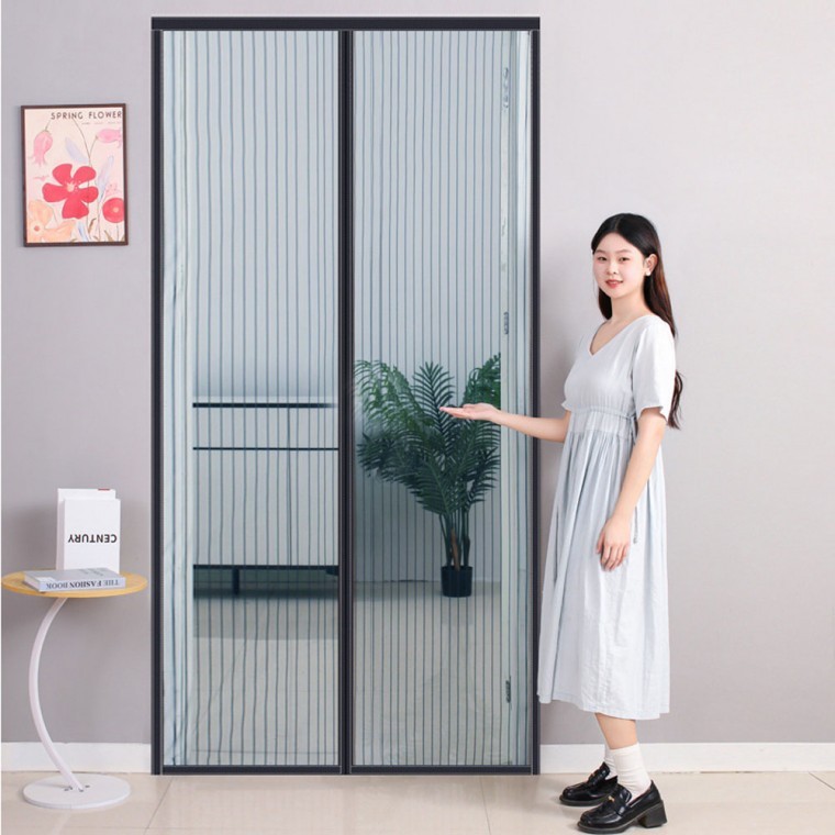 모기안녕 자석 문 모기장 출입 현관 방충망 90x210cm - 상품 이미지