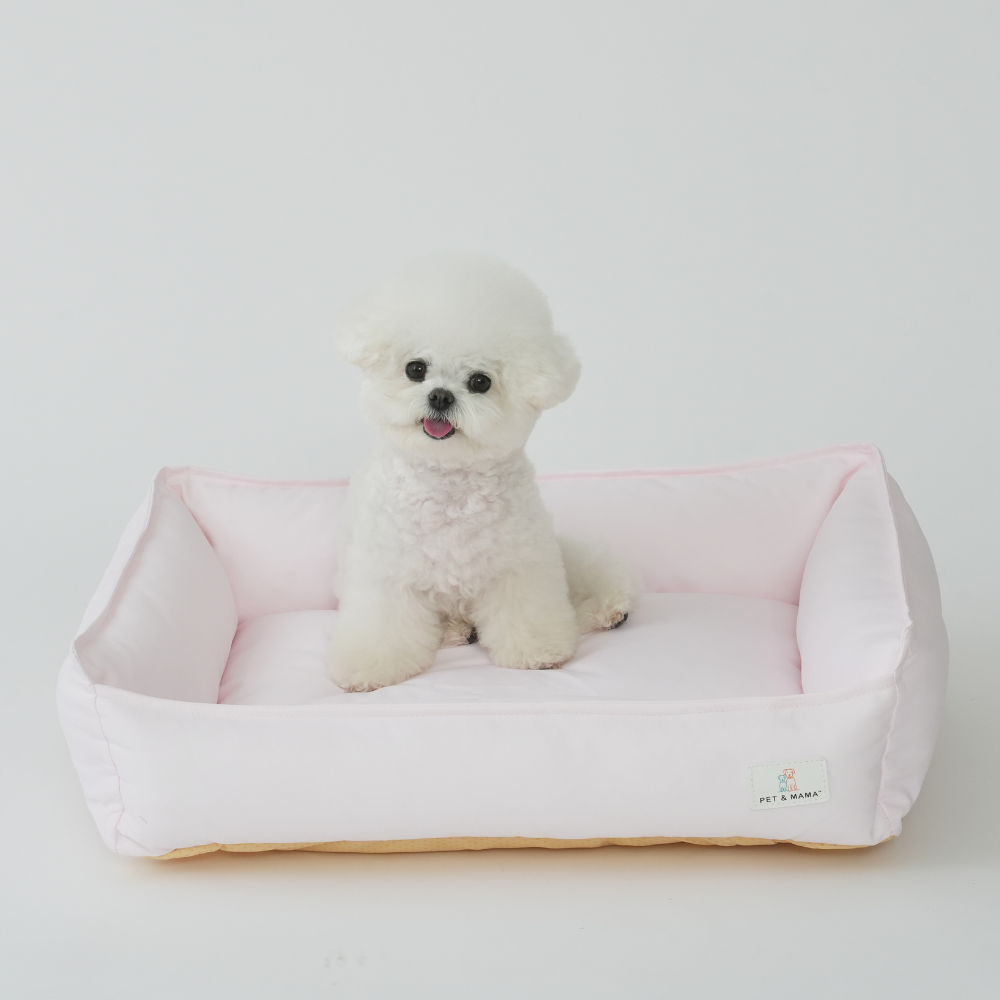 펫앤마마 강아지 마약 방석 파스텔 겨울 애견 사각 꿀잠 방석 M