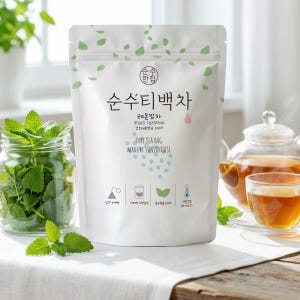 순수한집 레몬밤차 티백 50개입 맛있게 먹은 솔직 후기 - 상품 이미지 4