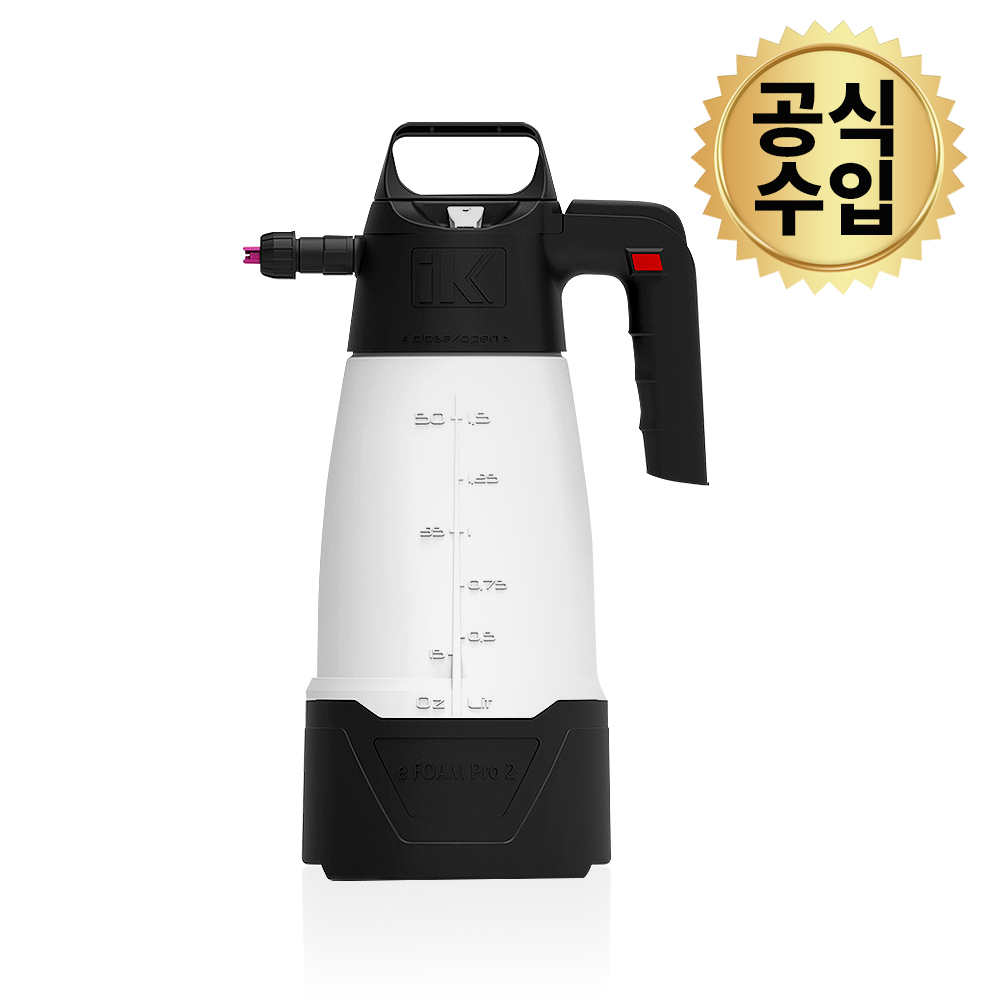 IK e 폼프로2 무선 전동폼분무기 세차 카샴푸 프리워시 압축 스프레이 폼건 고압분사기 e foam pro2 - 상품 이미지