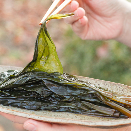 울릉도 명이나물 장아찌 산마늘 간장 국산 절임 향적원 - 상품 이미지