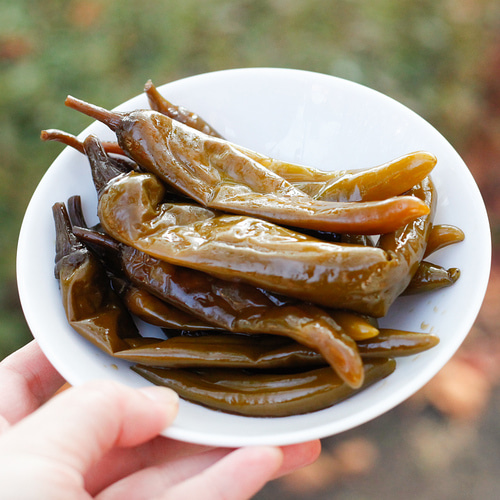 고추간장장아찌 삭힌고추 절임 국산 순창 향적원 이미지 7