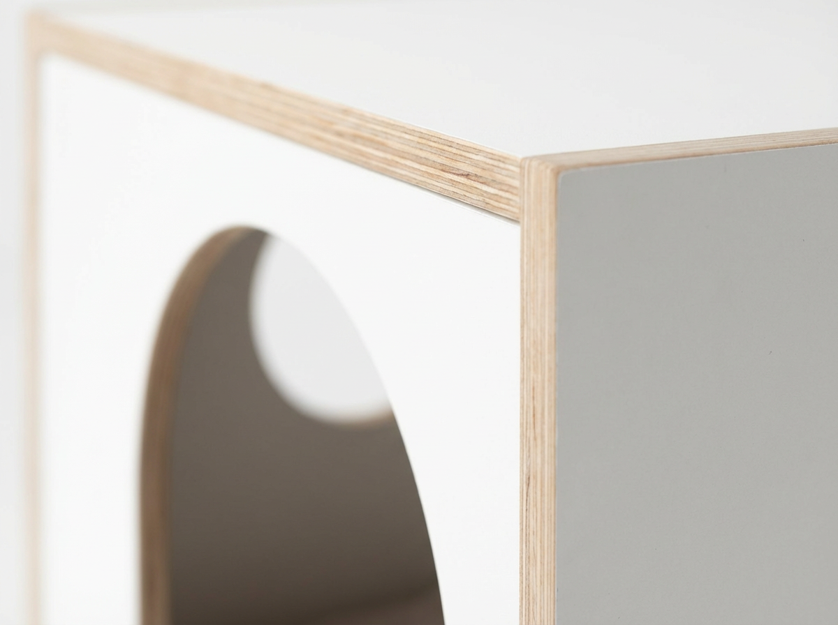 아이블랭크 강아지 고양이 자작나무 친환경 파스텔 펫하우스 소형 중형 대형 사계절용