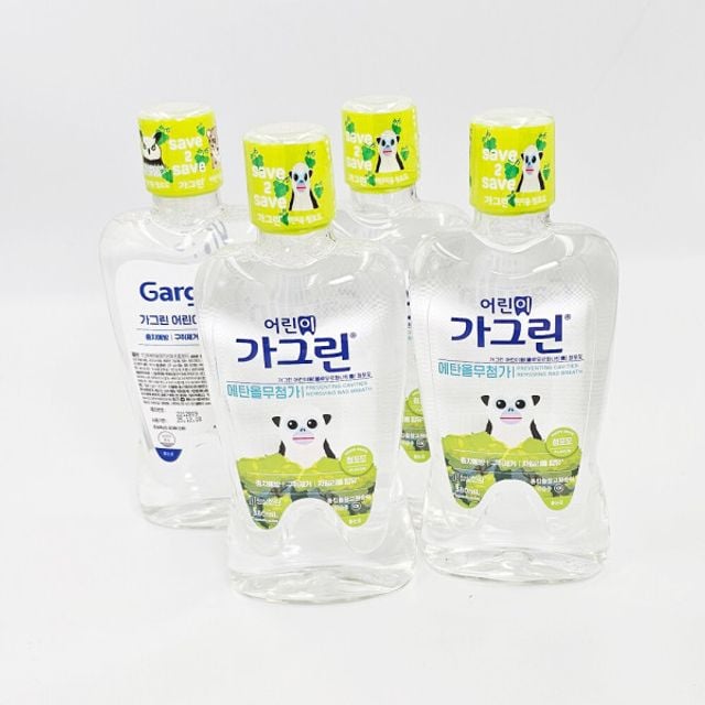 어린이가그린 아동 가글 청포도맛 380mlx4개 - 메인 이미지