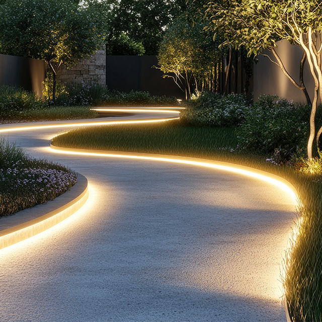 더쎈 LED 플렉시블 프리컷팅 베디 실리콘 라인바 24V 10M 2color 면발광 간접등 경관조명 줄네온 이미지 8
