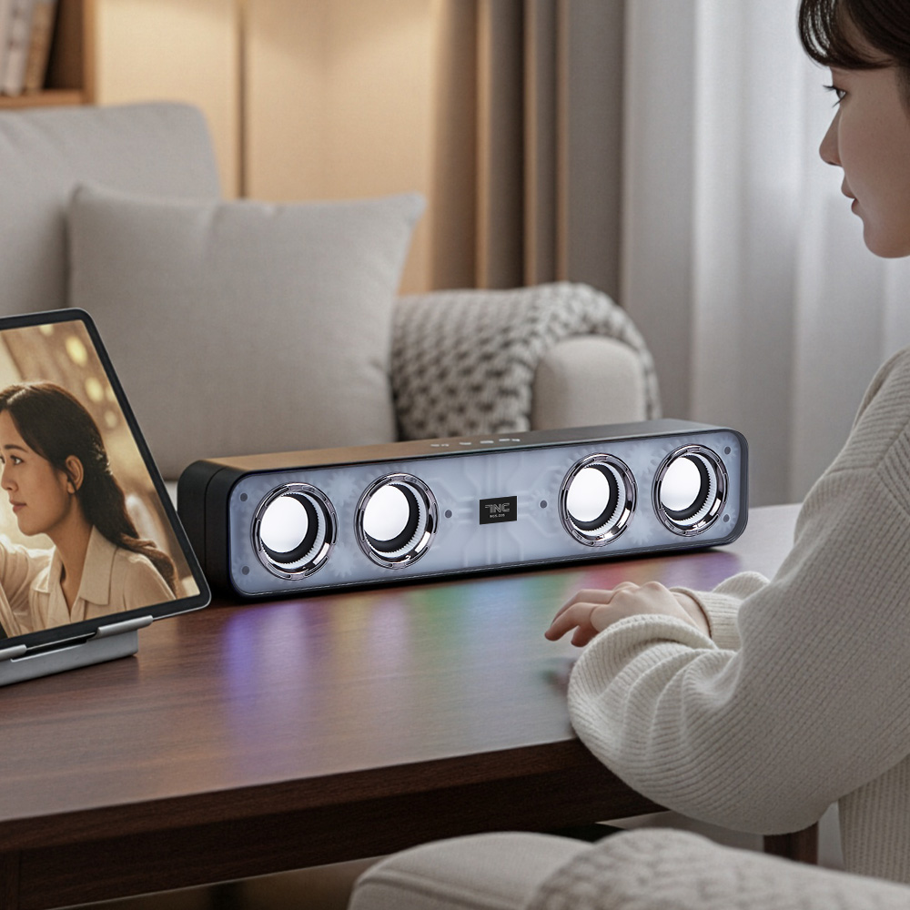 7NC 블루투스 20W 레인보우 무선 스피커 LED - 상세 이미지 3