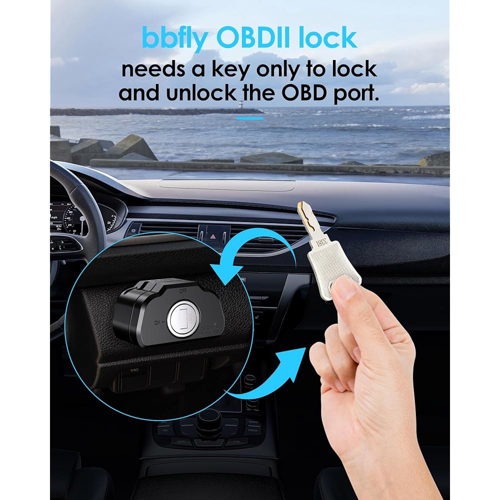 OBD Lock, bbfly-K02 ODB 포트 장치 자동차 (K02) OBD2 보호 도구, 잠금 K02 - 상세 이미지 2