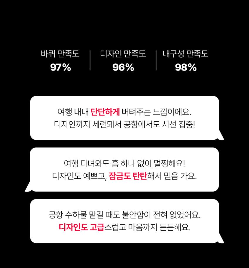 스탁사인 특대형 캐리어 아덴트 폴리카보네이트 PC100 79cm(30인치) 수하물 수화물 판매처 상세 정보 이미지 4