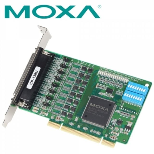 MOXA PCI 8포트 RS422/485 시리얼카드(케이블 별매) CP-138U - 메인 이미지