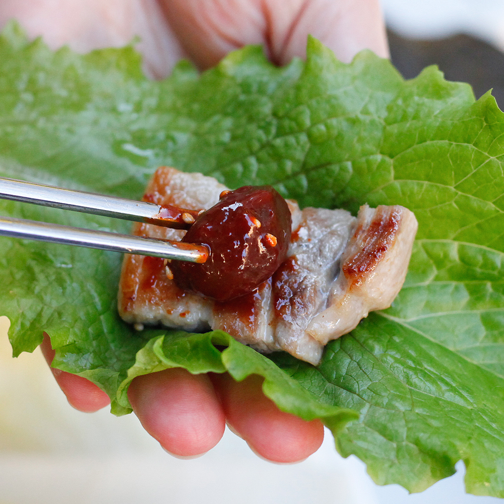 고추장깐마늘장아찌 순창 향적원 마늘절임 반찬 500g 이미지 7