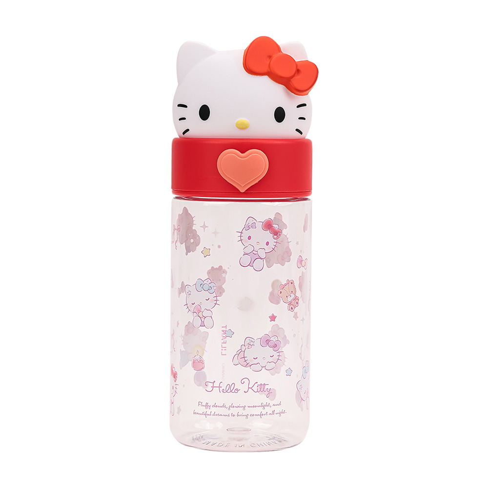 산리오 페이스팝 트라이탄 물통 초등 물병 500ml, 헬로키티 - 상세 이미지 3