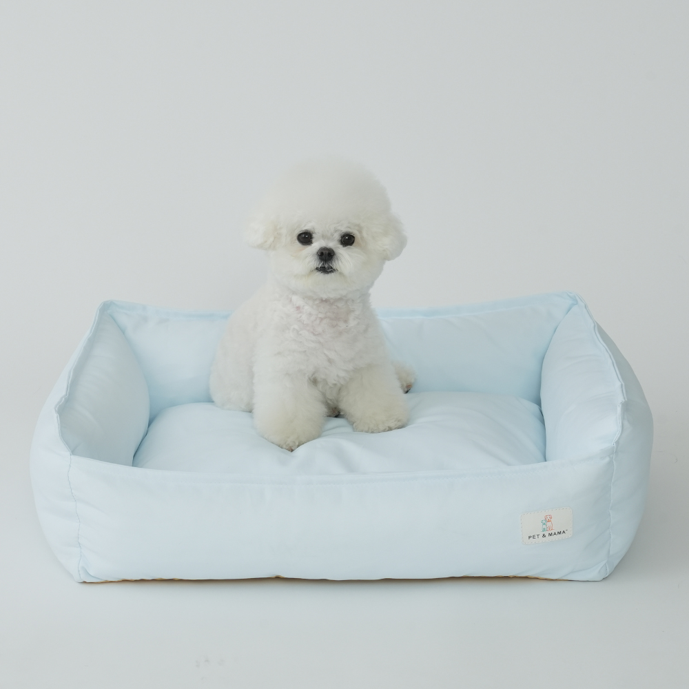 펫앤마마 강아지 마약 방석 파스텔 겨울 애견 사각 꿀잠 방석 M