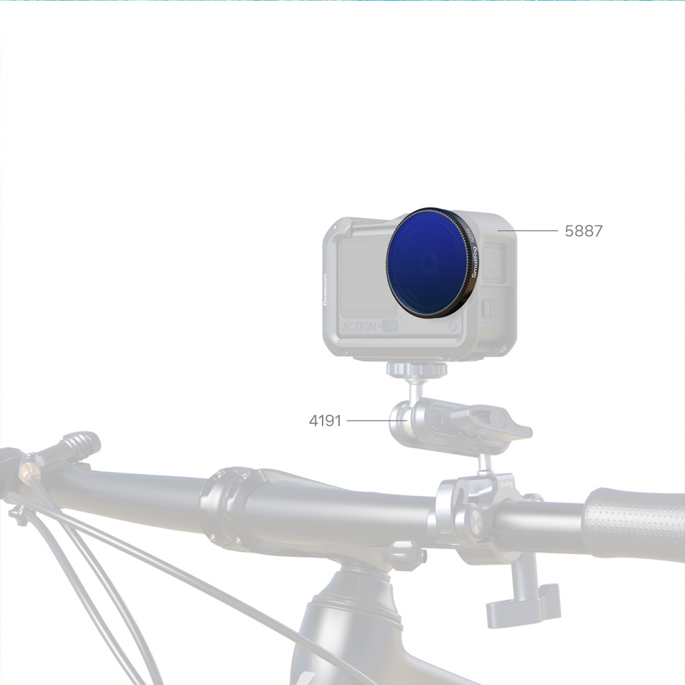 스몰리그 5895 DJI 오즈모 액션6 ND / CPL 필터키트 이미지 6