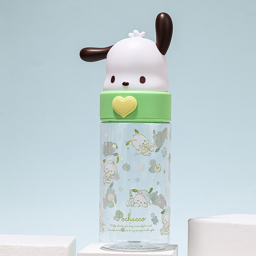 산리오 페이스팝 트라이탄 물통 초등 물병 500ml, 포차코 - 상품 이미지