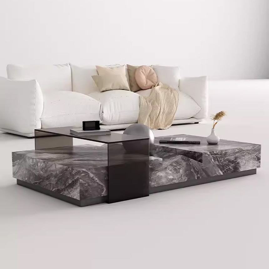 마블 지오드 거실 커피 티 테이블