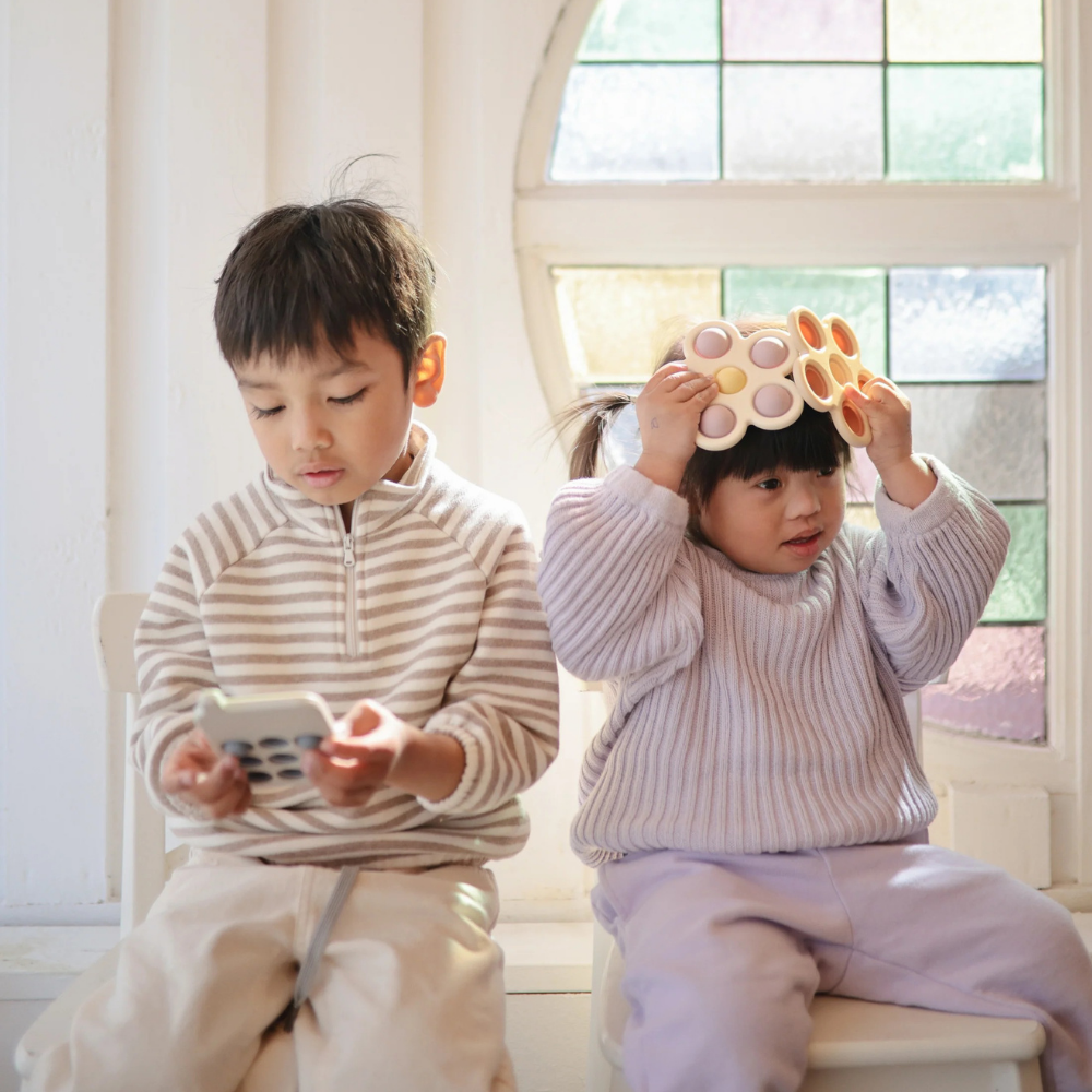 무쉬 푸쉬팝 플라워 프레스 팝잇 장난감 라일락 외 2종 이미지 8