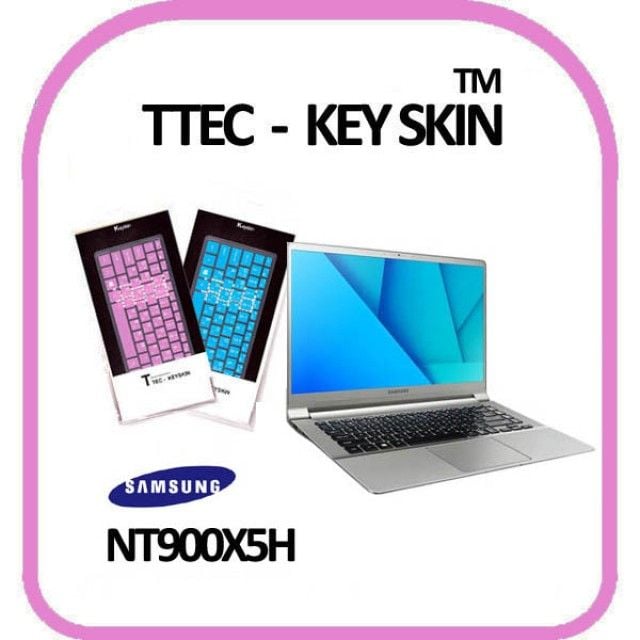 삼성 노트북9 metal NT900X5H 자판인쇄 노트북 키스킨 블루 - 상품 이미지