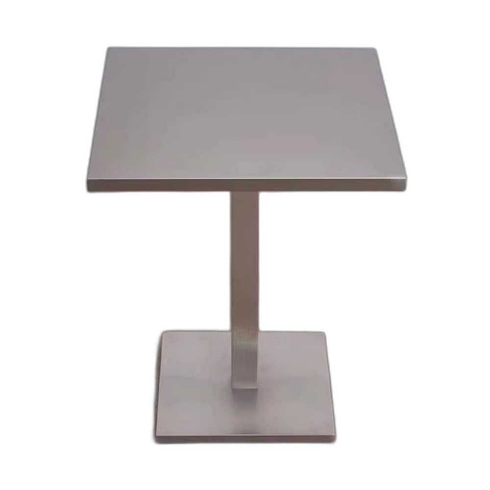 스텐 사각 테이블 업소용 식탁 식당 카페 음식점 100x60x74cm - 상세 이미지 3