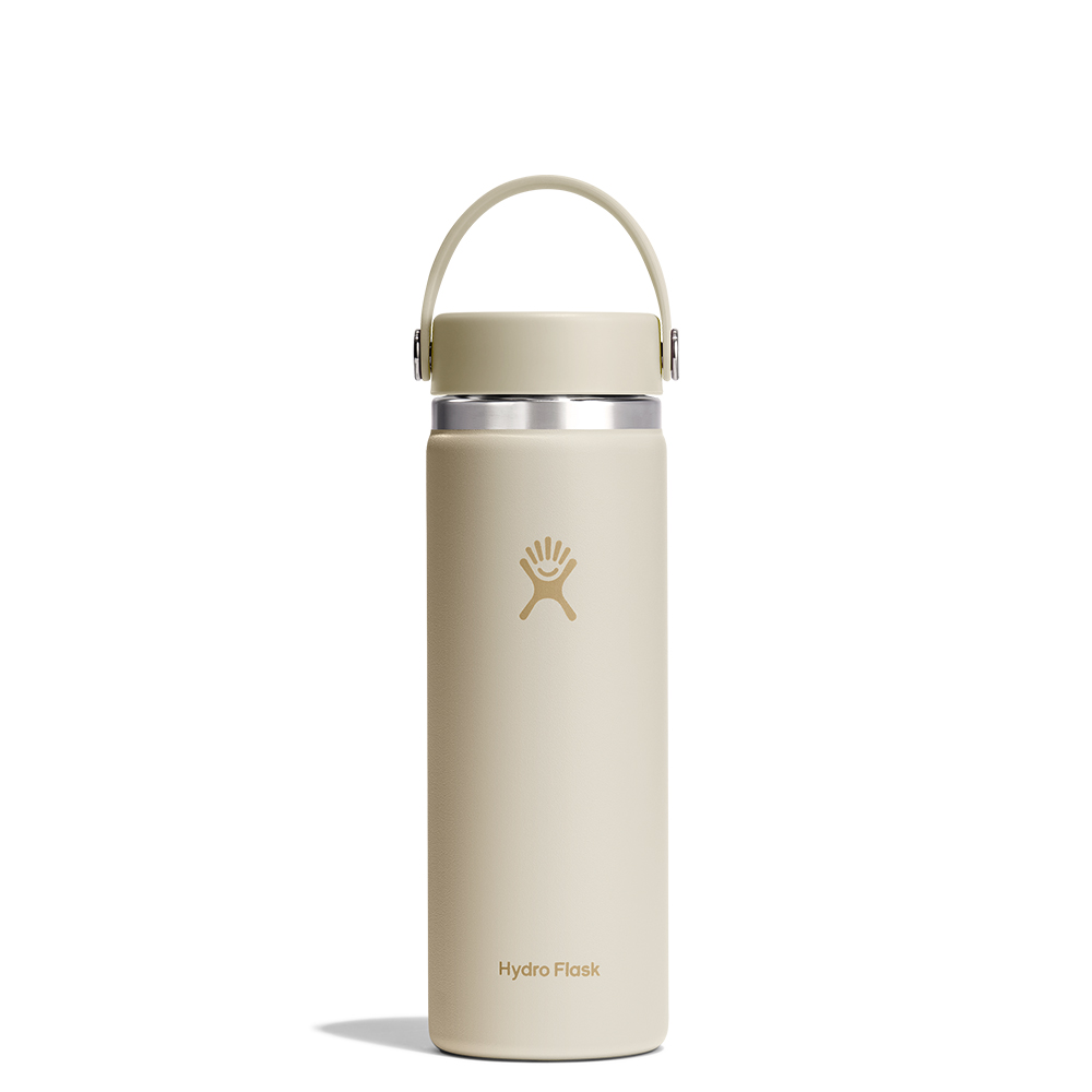 하이드로 플라스크 20온즈 591ml 와이드 플렉스캡 텀블러 오트 탄 뉴 - 상품 이미지