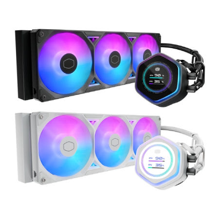 쿨러마스터 쿨러마스터 MASTERLIQUID 360 ATMOS II LCD (블랙)